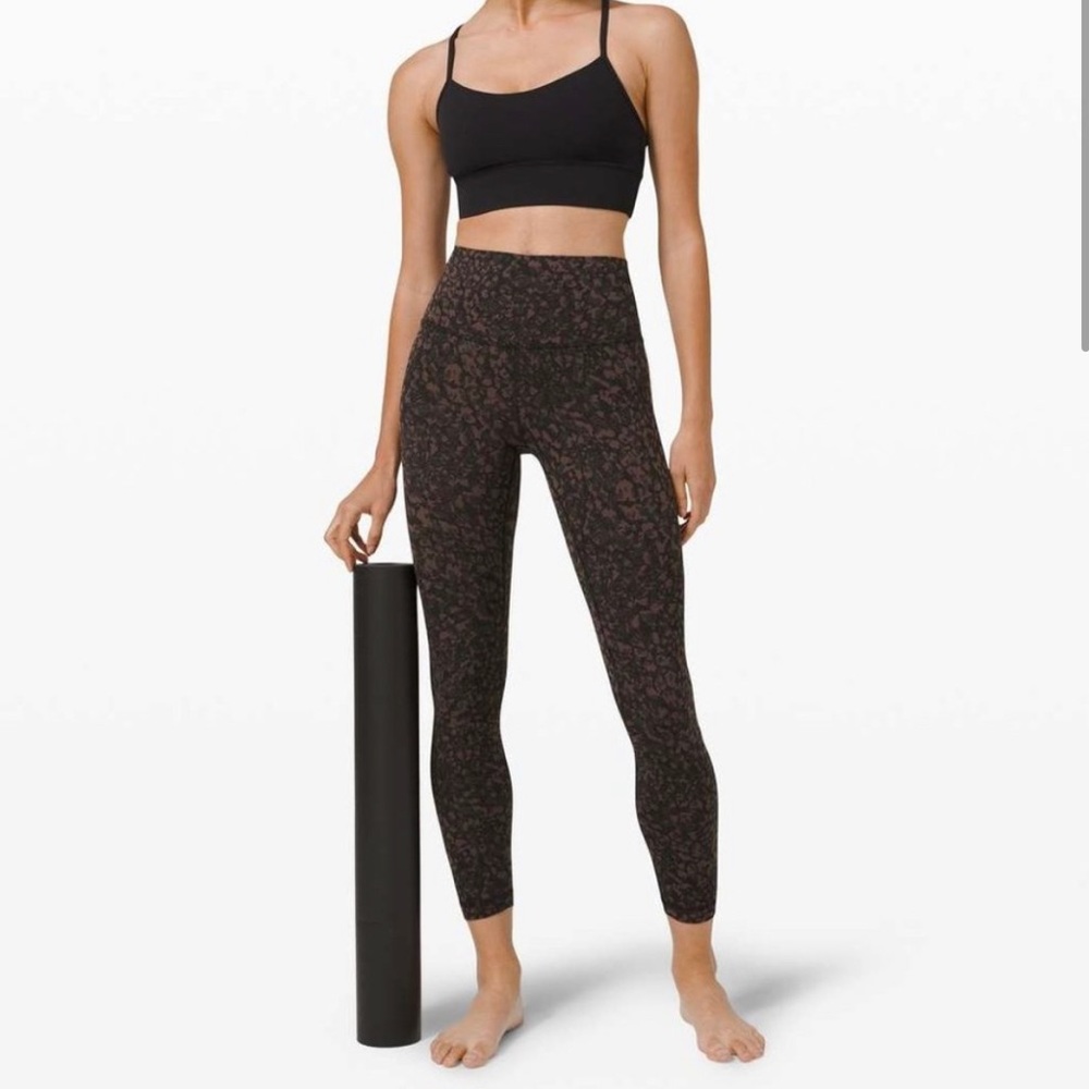 Lululemon align 28” Wild Thing Camo Brown Earth Multi.